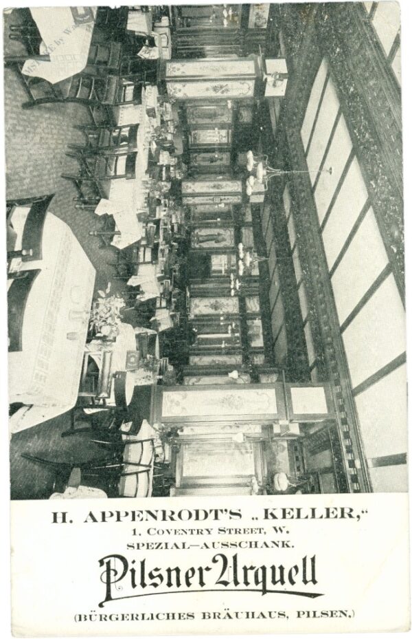 london, appenrodt's keller