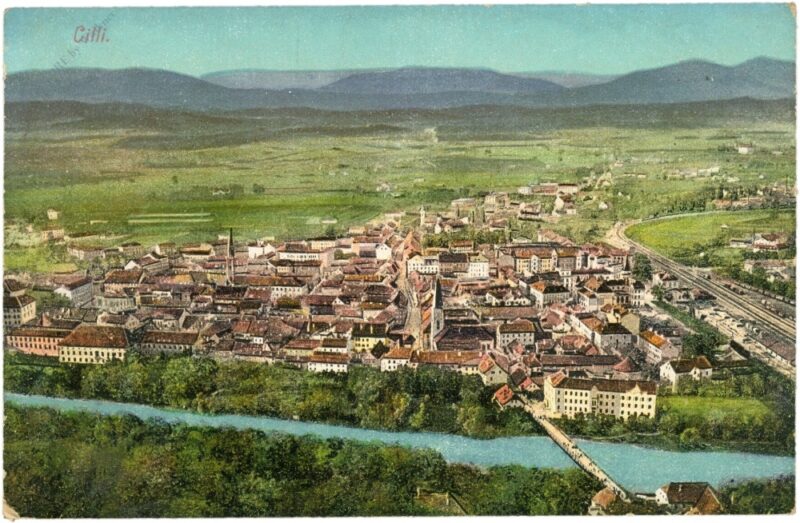 celje (cilli), ortsansicht