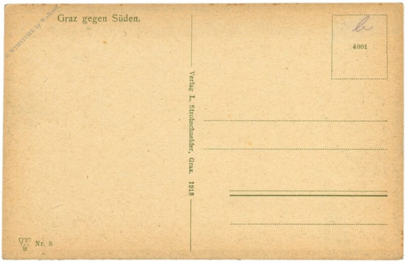 graz, gegen süden