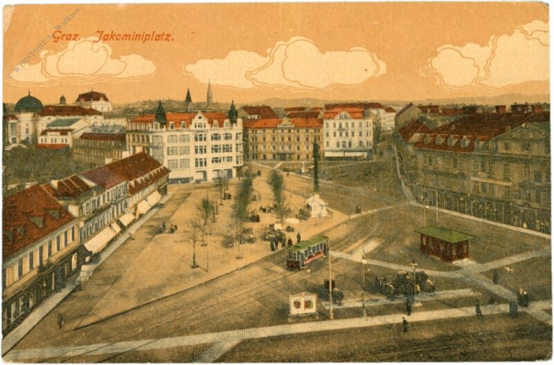 graz, jakominiplatz