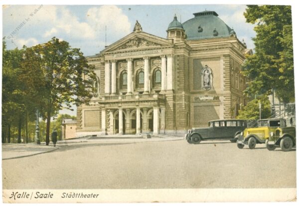 halle/saale, stadttheater