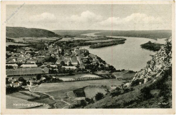 hainburg an der donau, ortsansicht