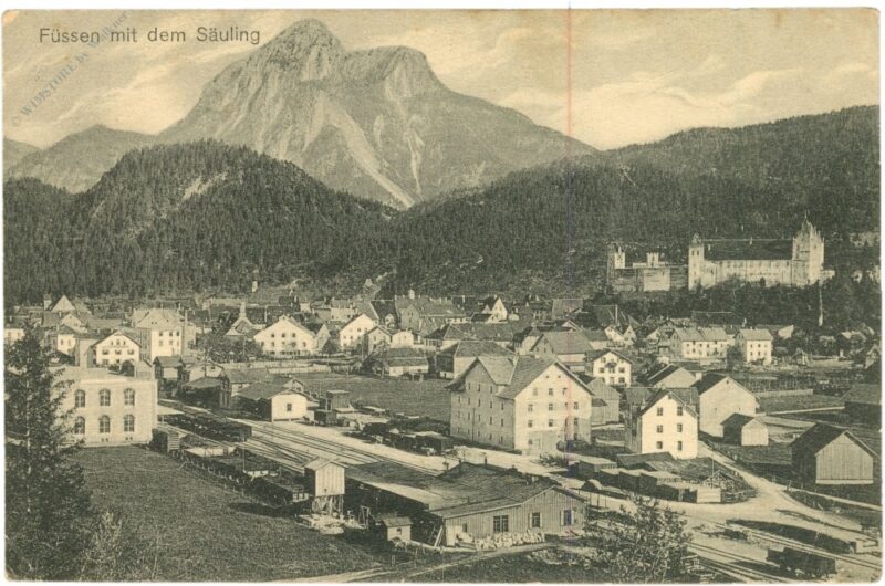 füssen, mit dem säuling füssen, mit dem säuling