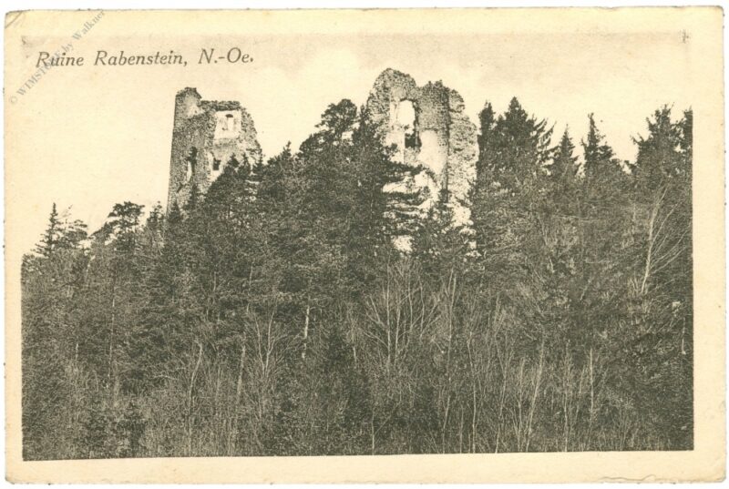 rabenstein an der pielach, ruine rabenstein an der pielach, ruine