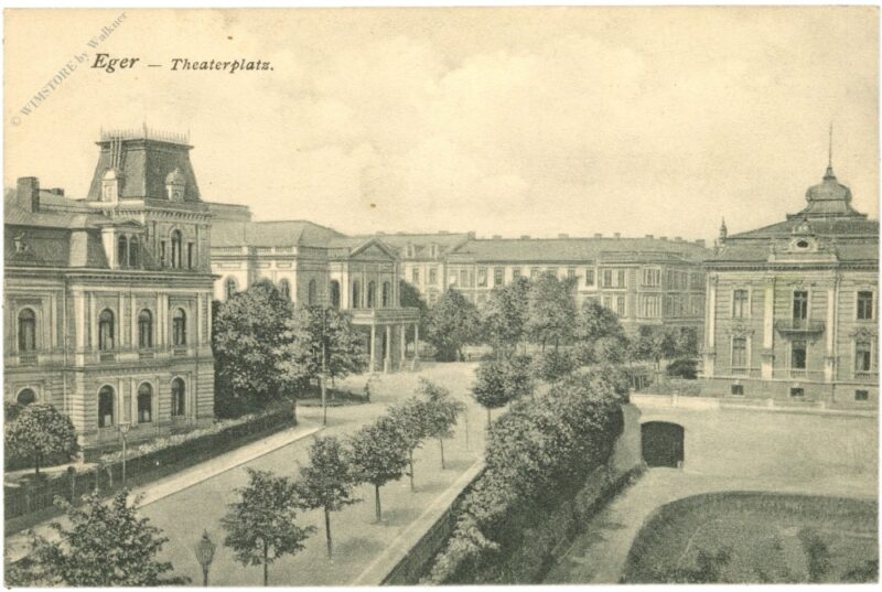 eger, theaterplatz