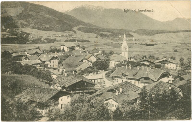 igls, ortsansicht igls, ortsansicht