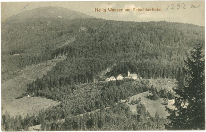 innsbruck, heilig wasser am patscherkofel