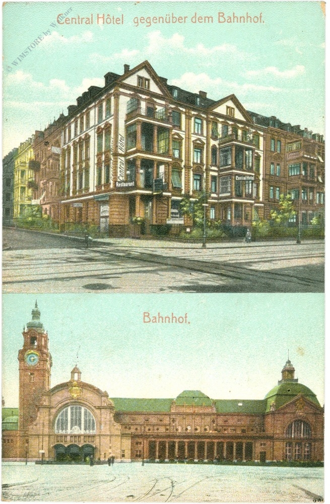 wiesbaden, hotel central gegenüber dem bahnhof wiesbaden, hotel central gegenüber dem bahnhof