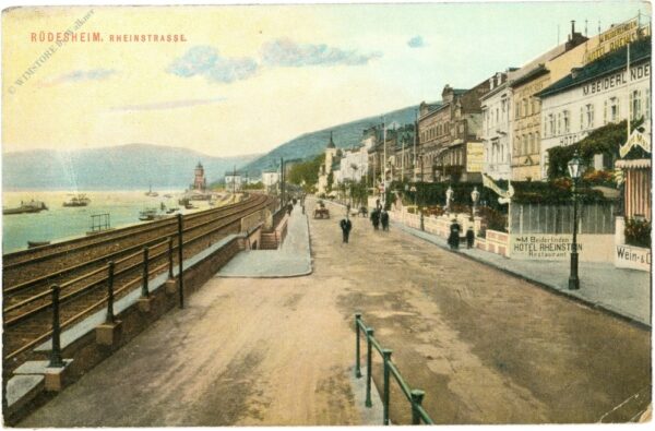 rüdesheim, rheinstrasse
