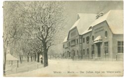 wien 14, winter, motiv, sofienalpe im wienerwald