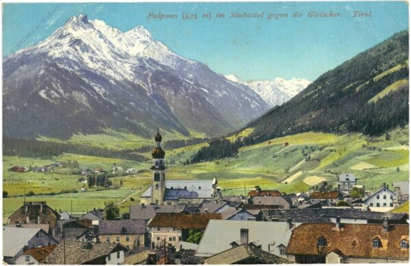 fulpmes, gegen die gletscher