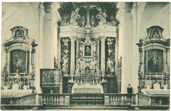 passau, inneres der wallfahrtskirche mariahilf