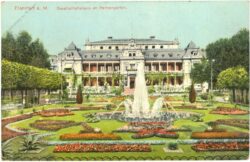 frankfurt am main, gesellschaftshaus im palmengarten