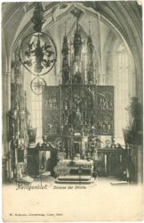heiligenblut, inneres der kirche