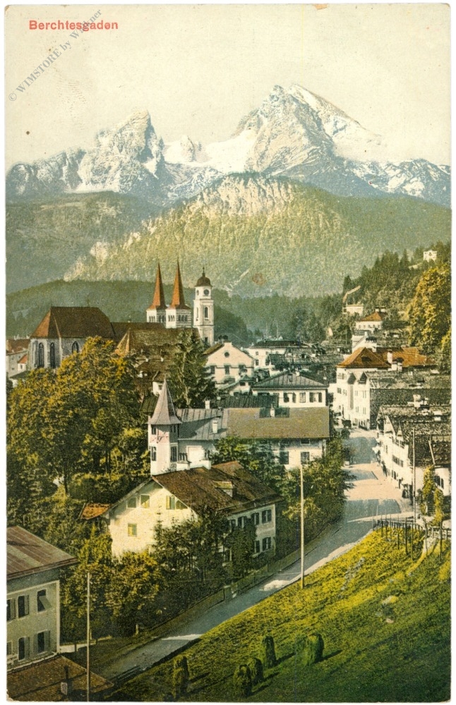 berchtesgaden, ansicht berchtesgaden, ansicht