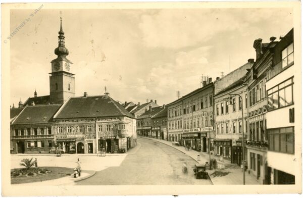trebic, ortsansicht trebic, ortsansicht
