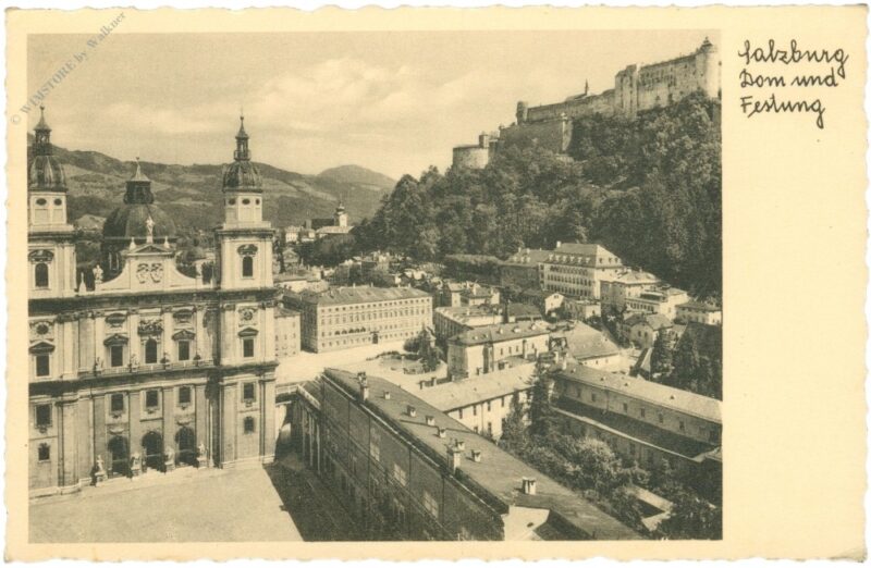 salzburg, dom und festung