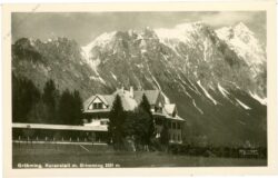 gröbming, kuranstalt mit grimming