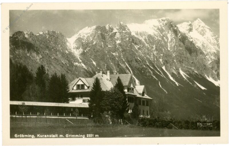 gröbming, kuranstalt mit grimming