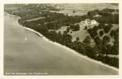buch am ammersee, fliegeraufnahme