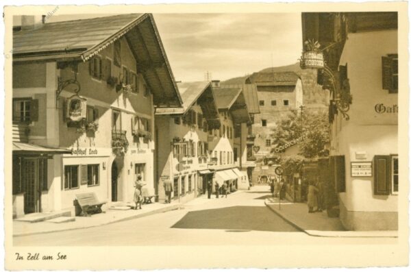 zell am see, ortsansicht