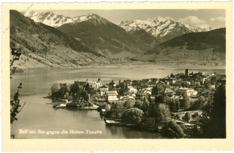 zell am see, gegen die hohen tauern zell am see, gegen die hohen tauern