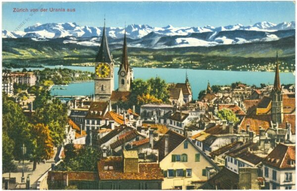 zürich, von der urania aus