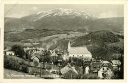 st. corona am wechsel, mit schneeberg