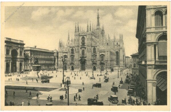 mailand, dom platz