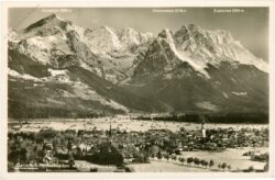 garmisch partenkirchen, ortsansicht