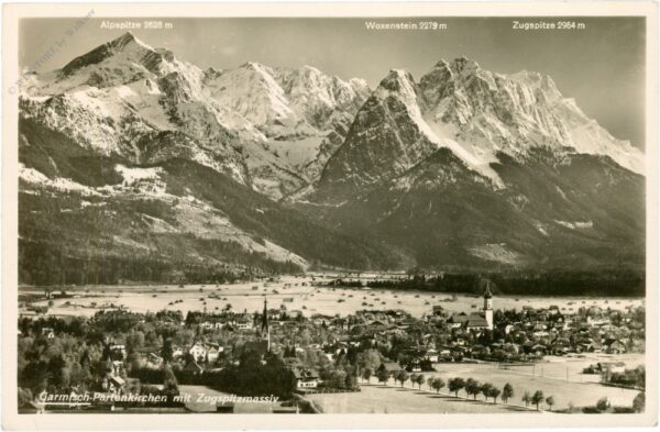 garmisch partenkirchen, ortsansicht