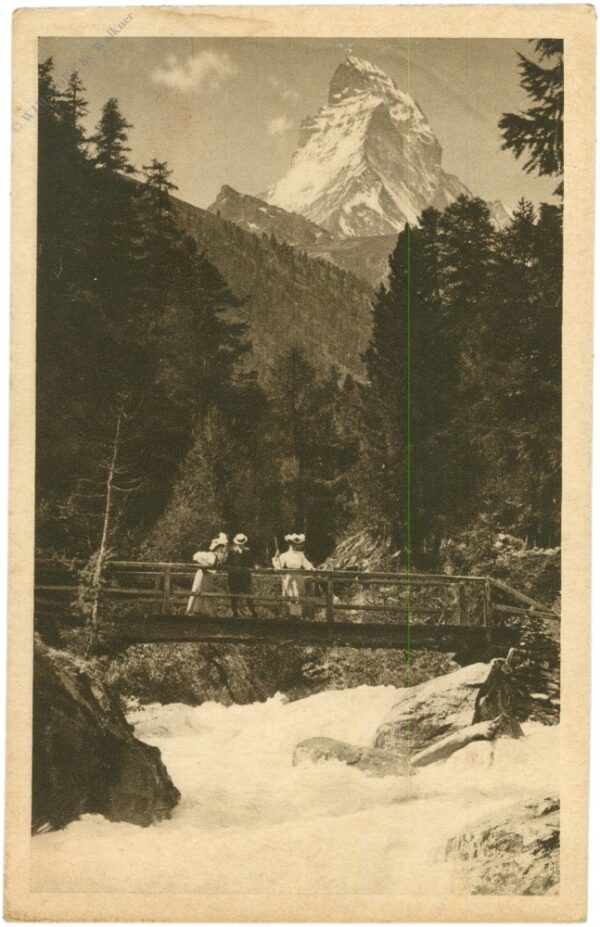 zermatt, visp und matterhorn