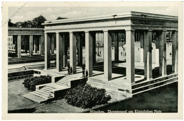 münchen, ehrentempel am königlichen platz