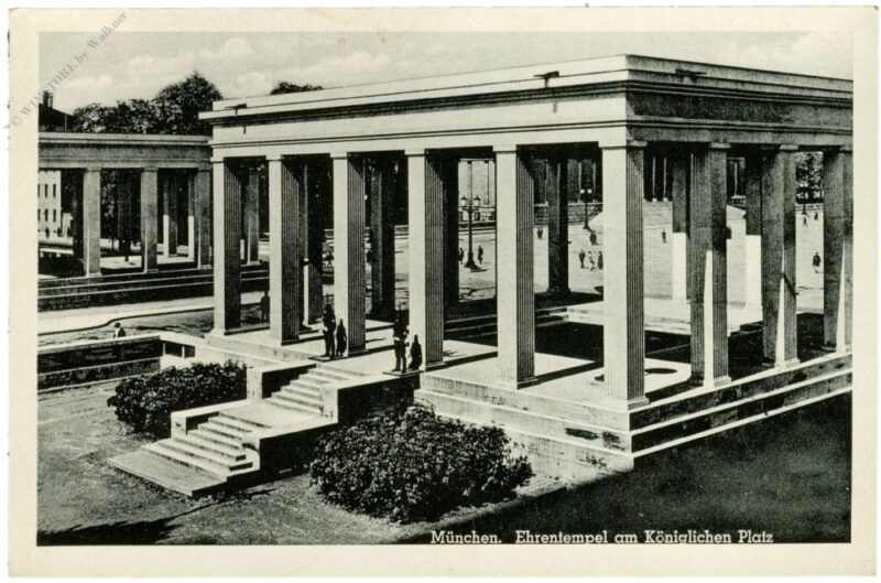 münchen, ehrentempel am königlichen platz münchen, ehrentempel am königlichen platz