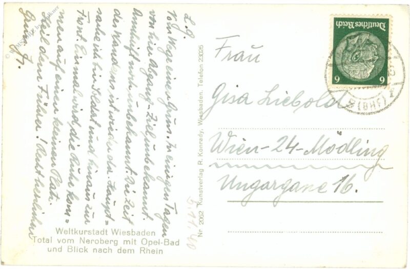 neroberg, totale mit opelbad und blick nach dem rhein