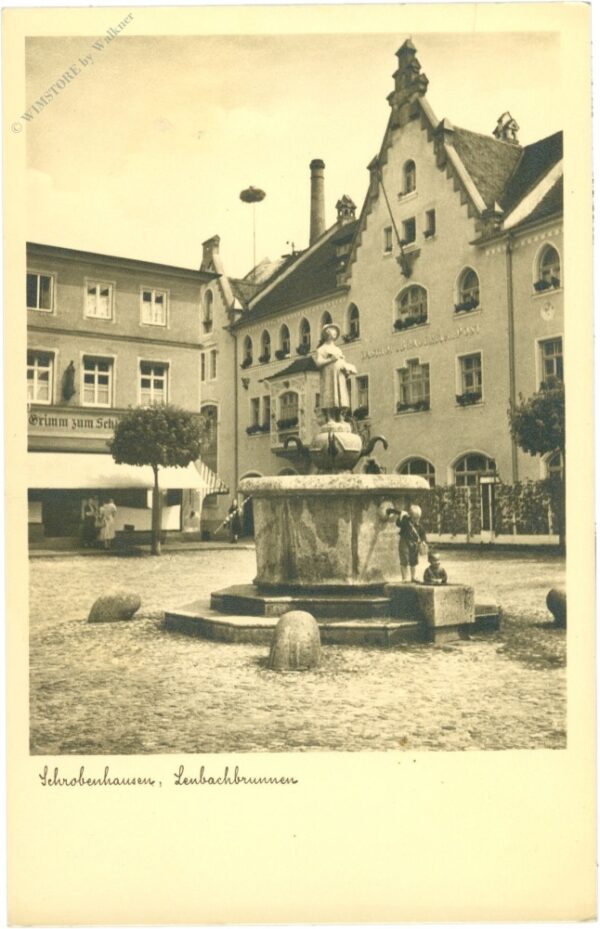 schrobenhausen, leubachbrunnen