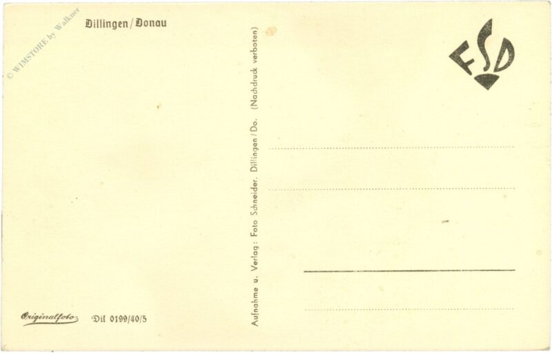 dillingen, ansicht