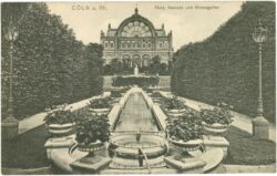 köln, flora, kaskade und wintergarten