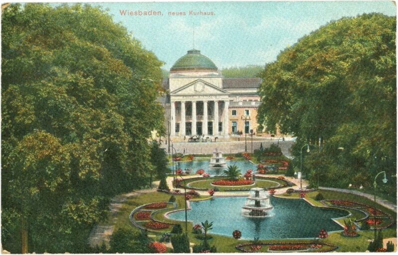 wiesbaden, neues kurhaus wiesbaden, neues kurhaus