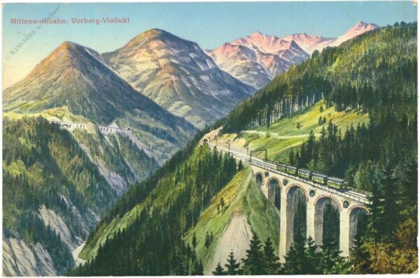mittenwaldbahn, vorberg viadukt