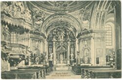 maria taferl, inneres der wallfahrtskirche