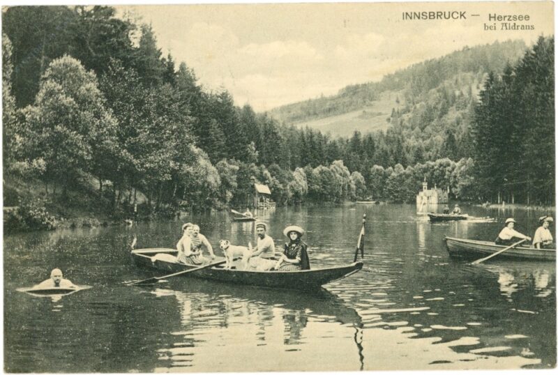 innsbruck, herzsee bei aldrans