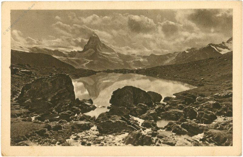 zermatt, stellisee et cervin, matterhorn zermatt, stellisee et cervin, matterhorn