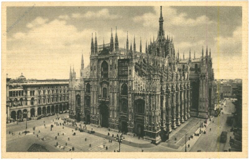 mailand, dom platz mailand, dom platz