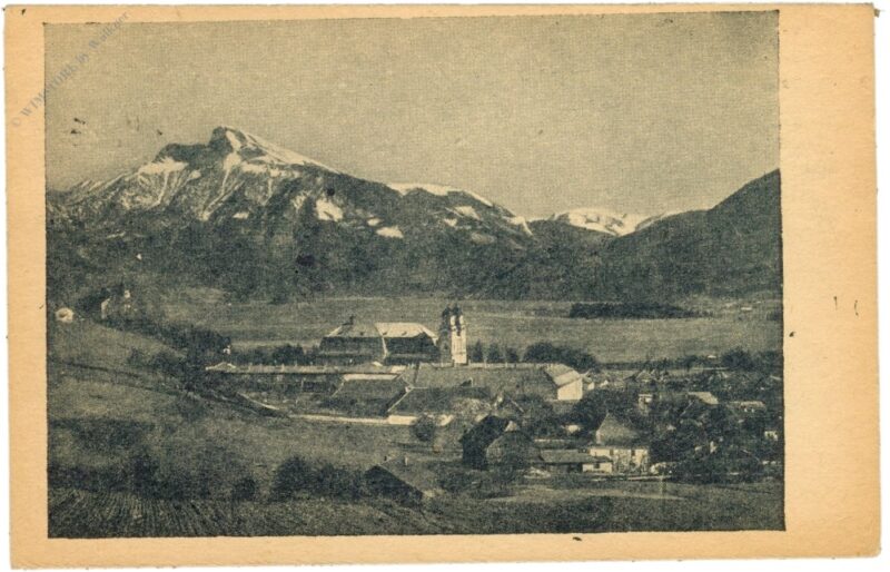 mondsee, ortsansicht mondsee, ortsansicht