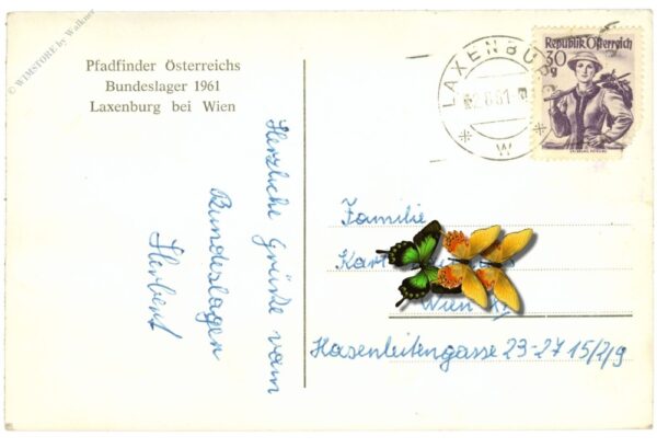 laxenburg, pfadfinder Österreichs bundeslager 1961