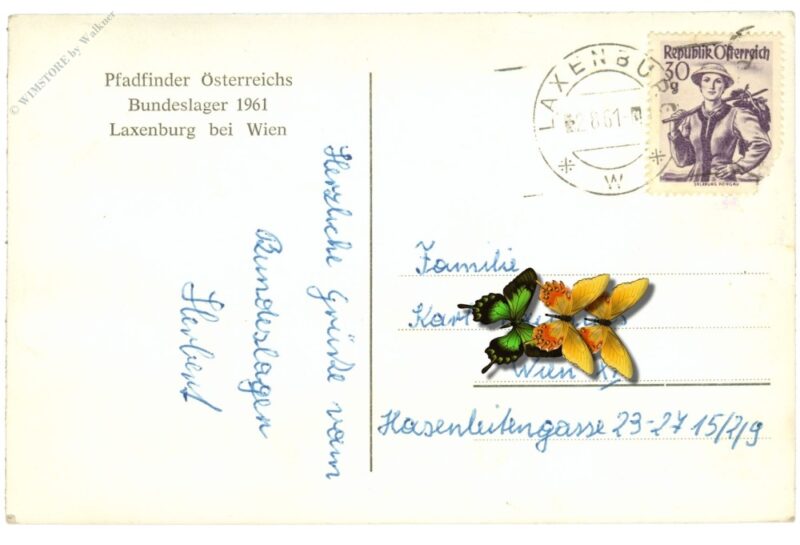 laxenburg, pfadfinder Österreichs bundeslager 1961