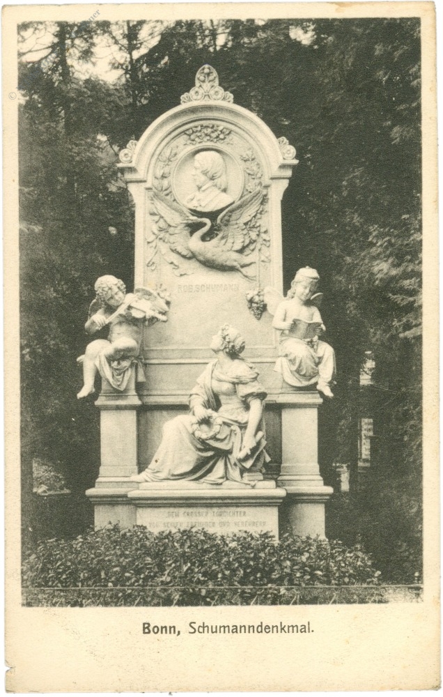 bonn, schumanndenkmal bonn, schumanndenkmal