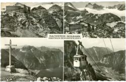 dachstein, seilbahn, multiansicht