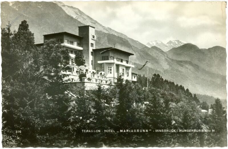 innsbruck, hungerburg, terassen hotel mariabrunn